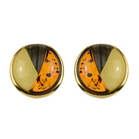 Boucles d'oreilles en argent et Ambre baltique