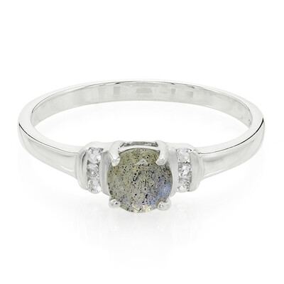 Bague en argent et Spectrolite