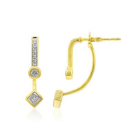 Boucles d'oreilles en or et Diamant SI1 (G)