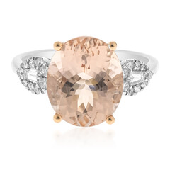 Bague en or et Morganite AAA (AMAYANI)