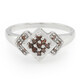 Bague en argent et Diamant fantaisie
