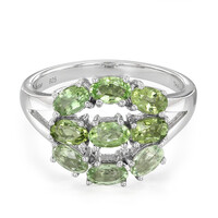Bague en argent et Tourmaline Paraïba