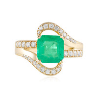 Bague en or et Emeraude de Russie (AMAYANI)