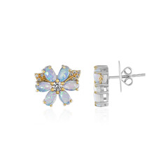 Boucles d'oreilles en argent et Opale Welo (Dallas Prince Designs)