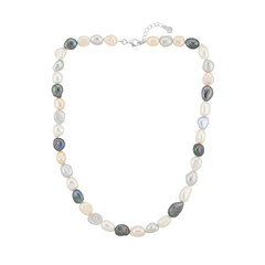Collier en argent et Perle de culture d'eau douce (TPC)