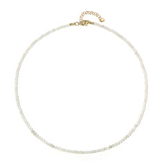 Collier en argent et Pierre de lune de Kangayam