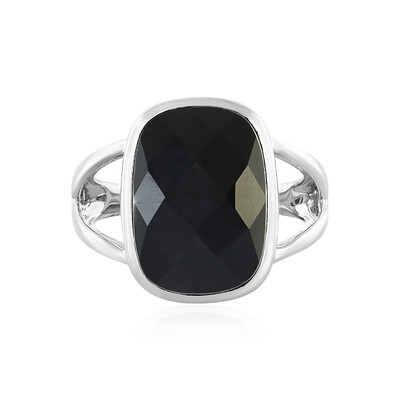 Bague en argent et Onyx noir