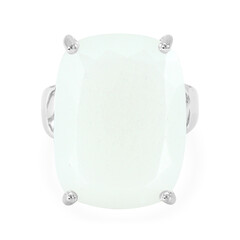 Bague en argent et Pierre de Lune blanche