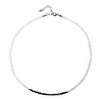 Collier en argent et Saphir bleu