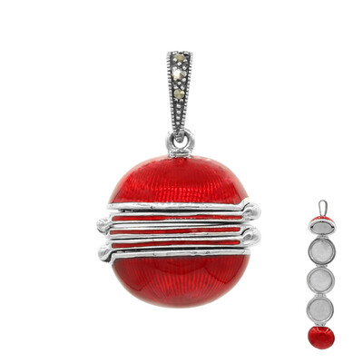 Pendentif en argent et Marcassite