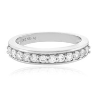 Bague en argent et Zircon