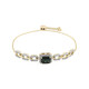 Bracelet en or et Tourmaline verte du Nigéria (Remy Rotenier)