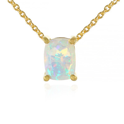 Collier en argent et Opale Welo
