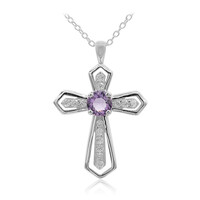 Collier en argent et Améthyste