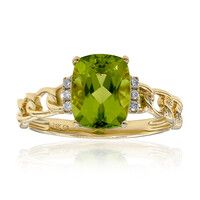 Bague en or et Péridot de Dashihe (CIRARI)