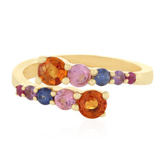 Bague en argent et Saphir