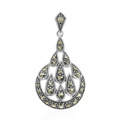 Pendentif en argent et Marcassite