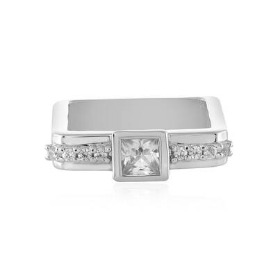 Bague en argent et Zircon