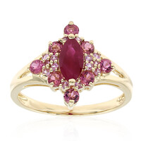 Bague en or et Rubis