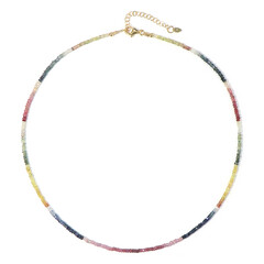 Collier en argent et Saphir