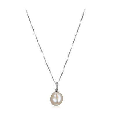 Collier en argent et Perle de culture d'eau douce