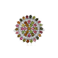 Bague en argent et Tourmaline