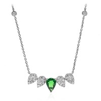 Collier en or et Grenat Tsavorite AAA (CIRARI)