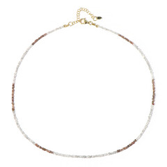 Collier en argent et Diamant couleur argent