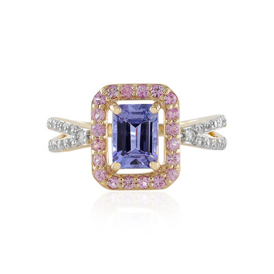 Bague en or et Tanzanite