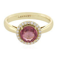 Bague en or et Tourmaline néon du Brésil (AMAYANI)