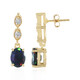 Boucles d'oreilles en argent et Opale Mezezo (Adela Silber)