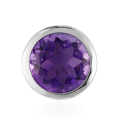 Pendentif en argent et Améthyste de Zambie