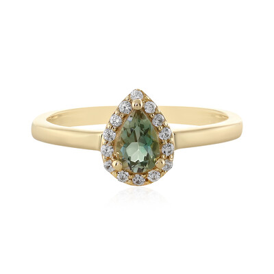Bague en or et Pierre du Soleil de l’Orégon