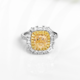 Bague en or et Diamant SI2 jaune (CIRARI)