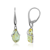 Boucles d'oreilles en argent et Ambre baltique