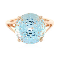 Bague en or et Topaze de Capri (PHANTASIA)