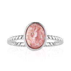 Bague en argent et Rhodochrosite (Art of Nature)