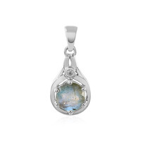 Pendentif en argent et Labradorite
