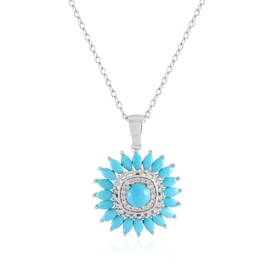 Collier en argent et Turquoise Sleeping Beauty