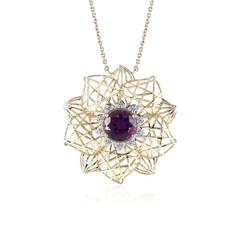 Collier en or et Améthyste de Zambie (Ornaments by de Melo)
