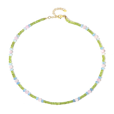Collier en argent et Péridot
