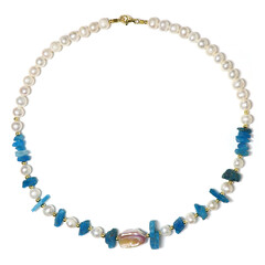 Collier en argent et Perle de culture d'eau douce