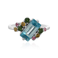 Bague en argent et Zircon de Ratanakiri