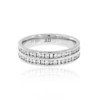 Bague en platine et Diamant SI2