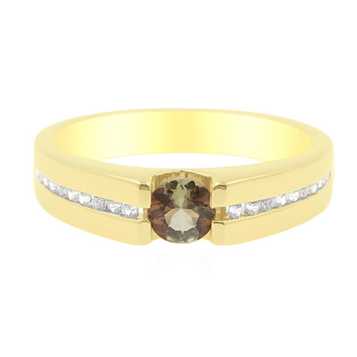 Bague en or et Andalousite (de Melo)