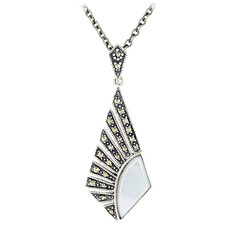 Collier en argent et Nacre