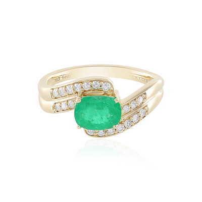 Bague en or et Emeraude de Russie (AMAYANI)
