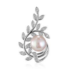 Pendentif en argent et Perle de culture d'eau douce (TPC)