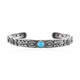 Bracelet en argent et Turquoise Sleeping Beauty (Desert Chic)