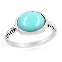 Bague en argent et Turquoise de Campitos (Anne Bever)